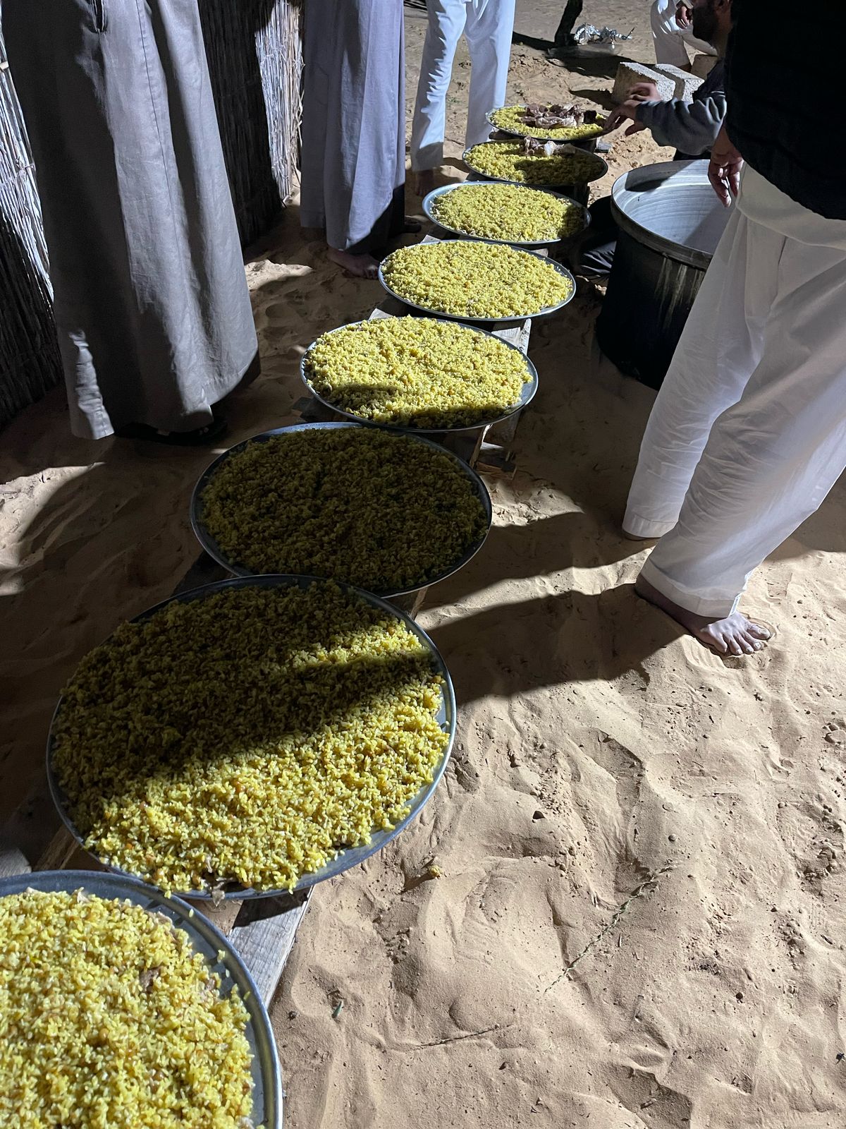 من جوانب اعداد موائد الافطار