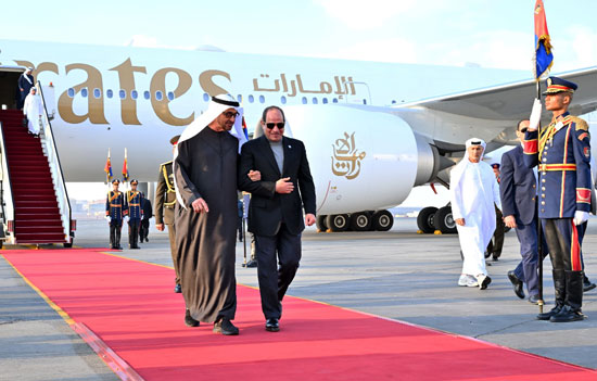 الرئيس عبد الفتاح السيسى يستقبل الشيخ محمد بن زايد الرئيس عبد الفتاح السيسى يستقبل الشيخ محمد بن زايد