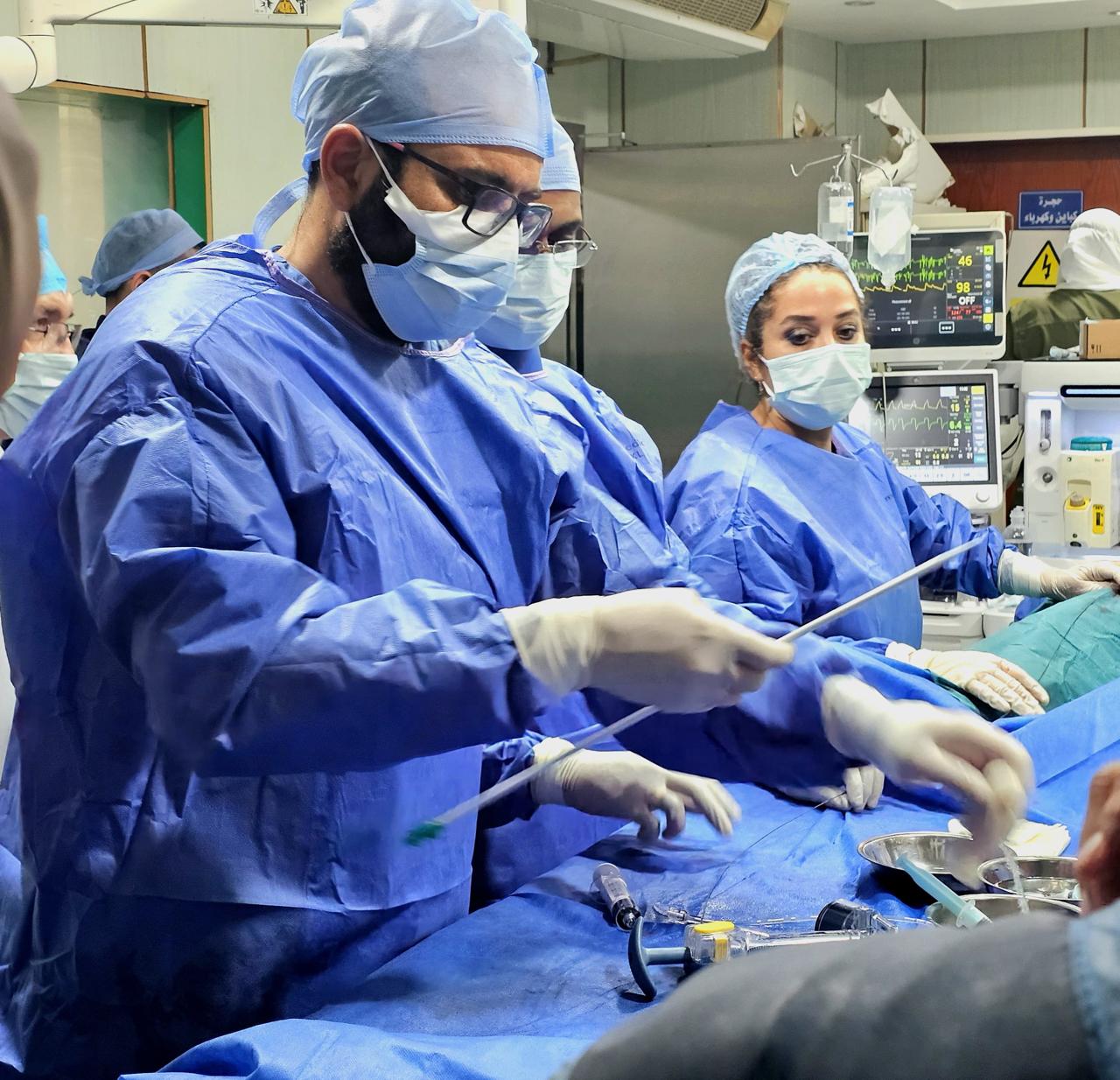 معهد القلب ينجح فى إجراء 4 عمليات زراعة صمام رئوي باستخدام تقنية MYVAL (1)