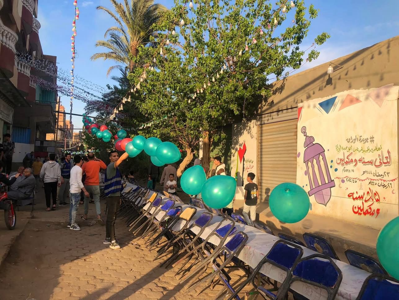 مائدة إفطار جزيرة الوراق