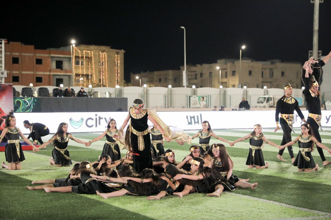 جانب من الاحتفال جانب من الاحتفال