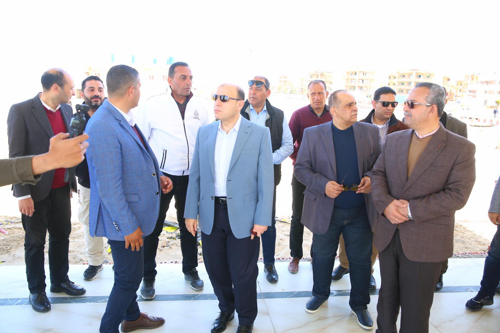 محافظ كفر الشيخ يتفقد مصيف بلطيم محافظ كفر الشيخ يتفقد مصيف بلطيم
