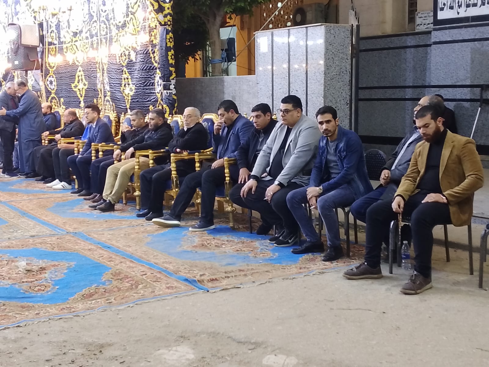 اسرة عزاء الفنان محمد صلاح الحايس