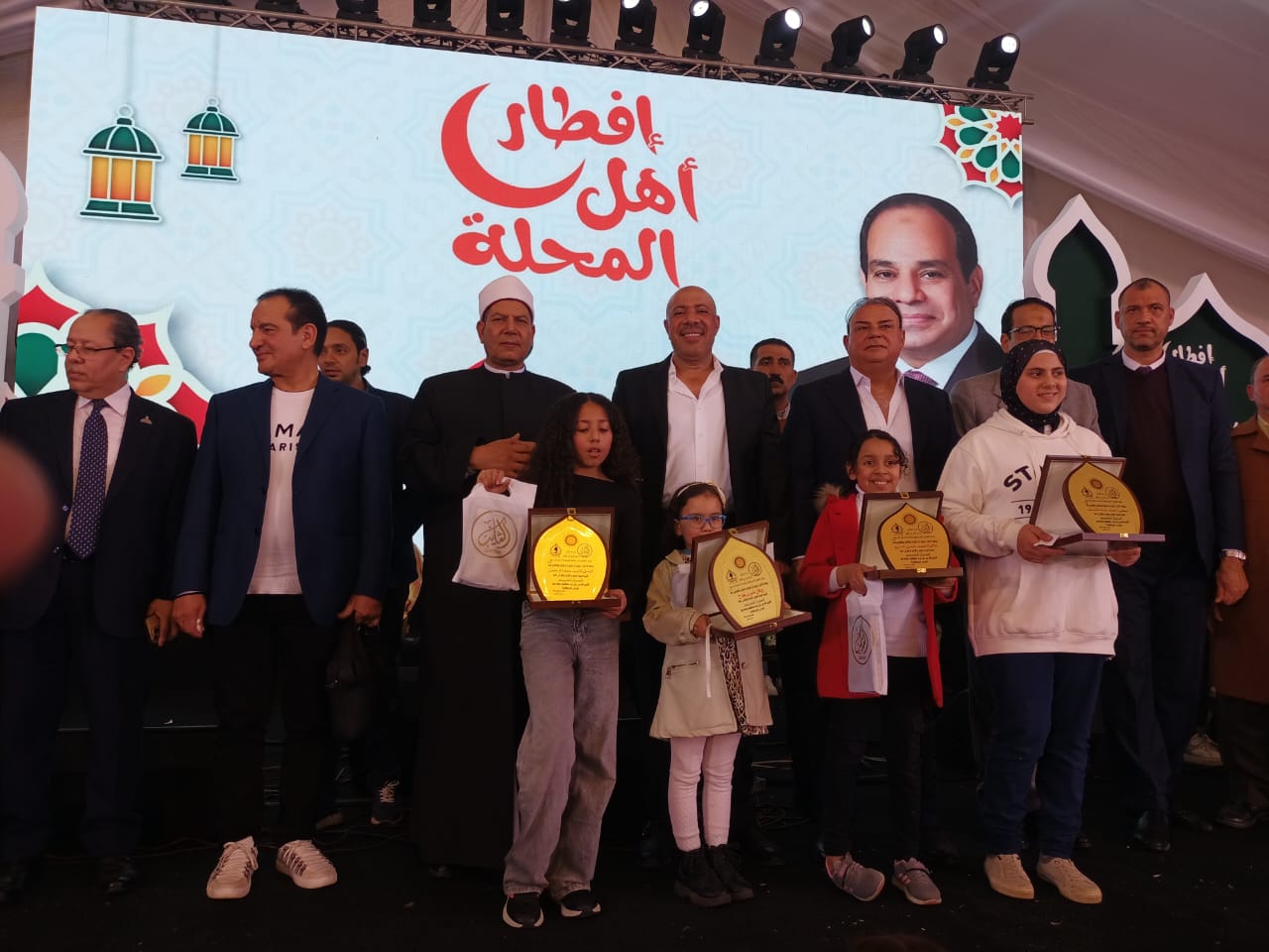 جانب من حفل التكريم