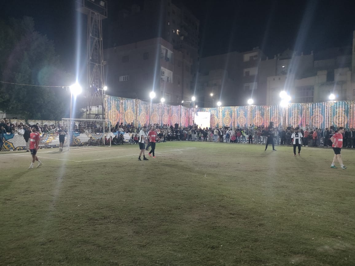  مباراة نارية بين نجوم منتخب مصر على أرض ملعب المراغة  (1)