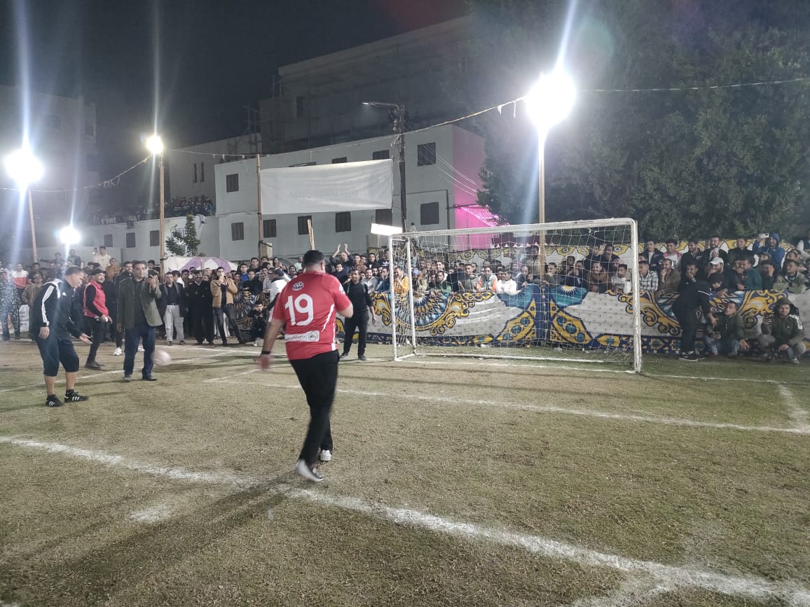  مباراة نارية بين نجوم منتخب مصر على أرض ملعب المراغة  (3)