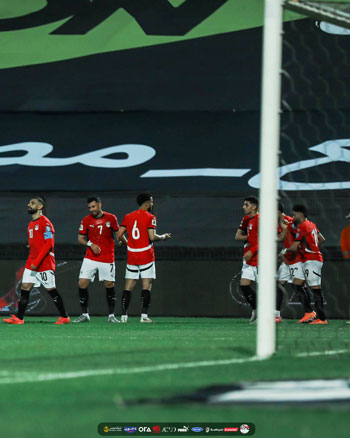 احتفال لاعبى المنتخب احتفال لاعبى المنتخب