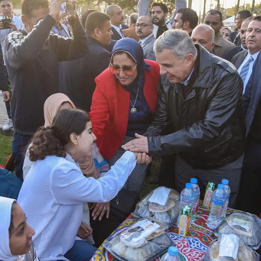 محافظ الاسكندرية خلال حفل الافطار محافظ الاسكندرية خلال حفل الافطار