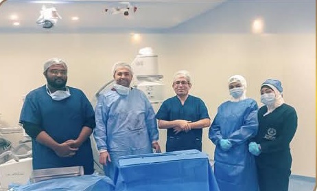 أُجريت عملية جراحية معقدة لاستئصال ورم كبير أُجريت عملية جراحية معقدة لاستئصال ورم كبير