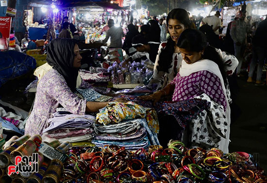 اكسسورات العيد فى أسواق الهند