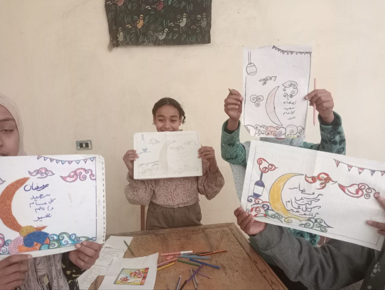 ورش فنون ورسم لدعم الأطفال بقصور الثقافة