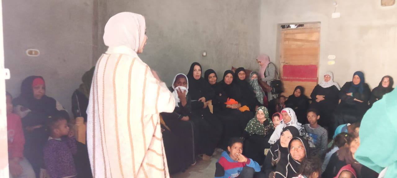 ندوات للسيدات حول التربية الآمنة للطيور ومرض الفاشيولا بالأقصر