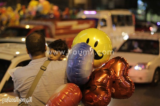 أب وأبنه في العيد