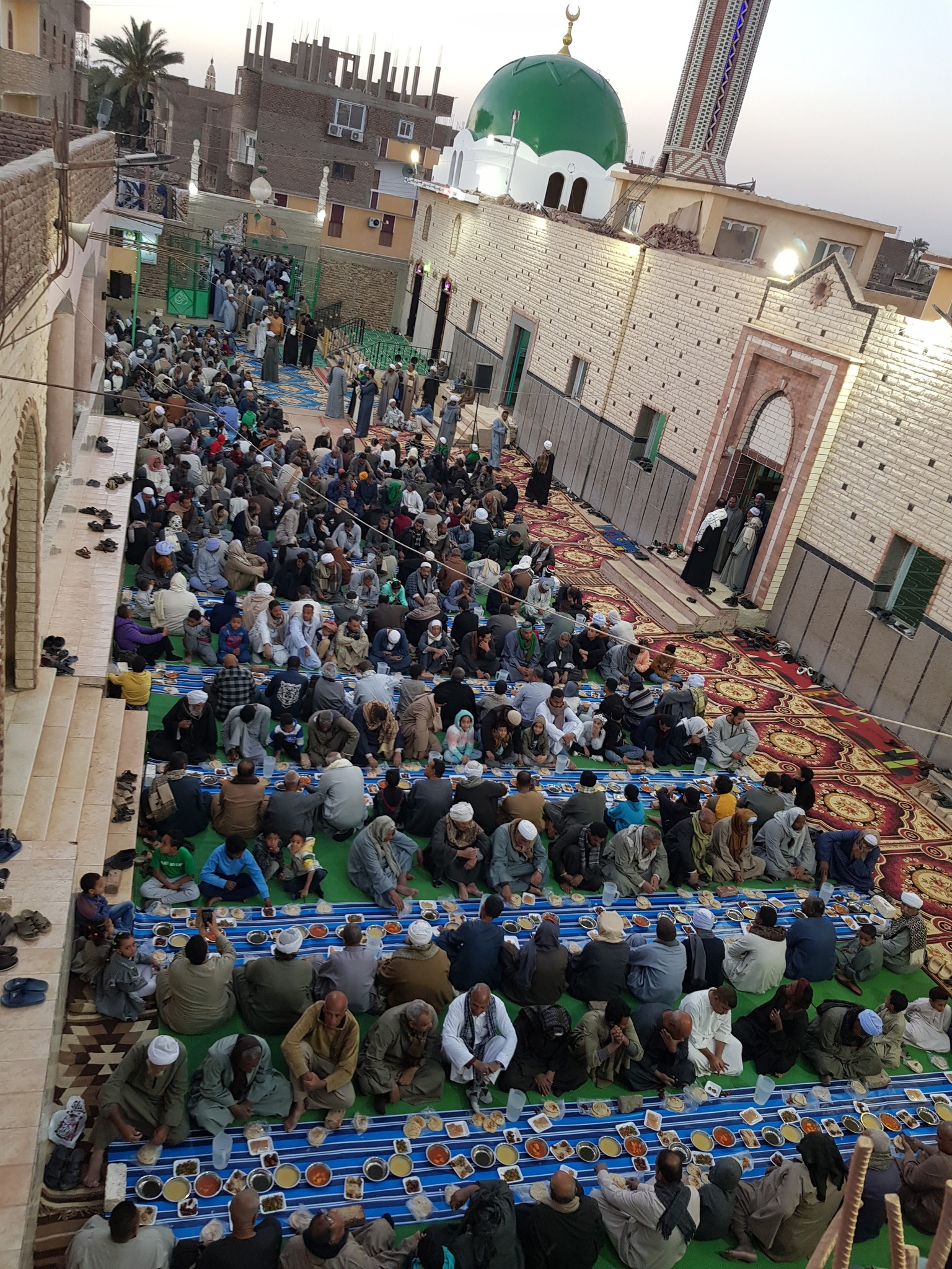 فعاليات افطار الساحة الجيلانية بالأقصر