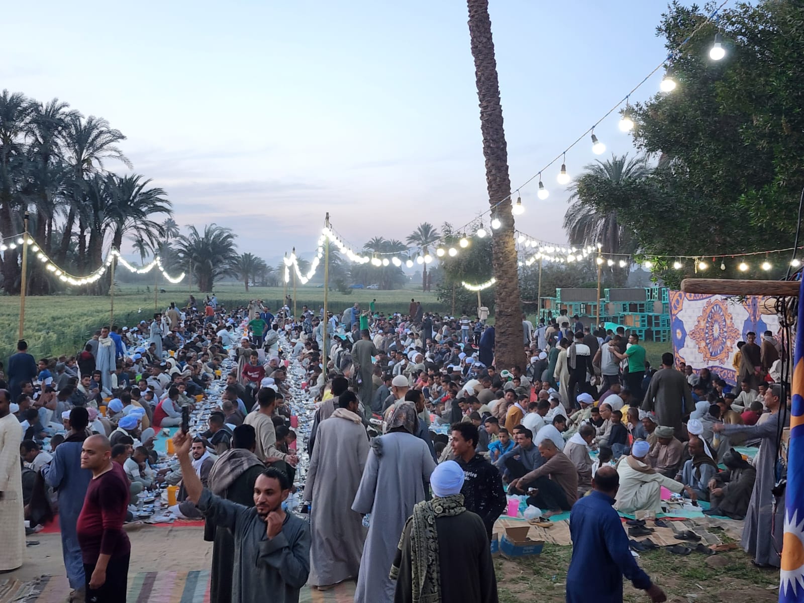 الإفطار السنوى للساحة الرضوانية فى الأقصر