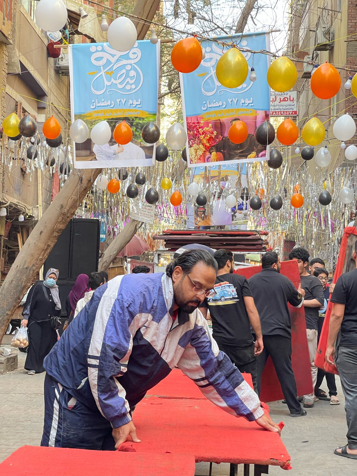 جانب من الاستعدادات جانب من الاستعدادات