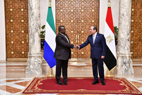 الرئيس-السيسى-والرئيس-السيراليونى-د.-جوليوس-مآدا-بيو الرئيس-السيسى-والرئيس-السيراليونى-د.-جوليوس-مآدا-بيو
