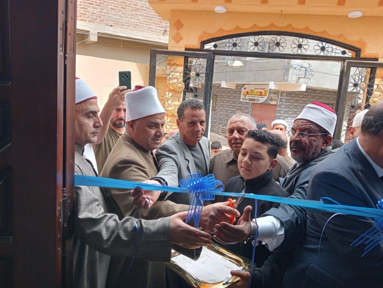 جانب من افتتاح المسجد جانب من افتتاح المسجد