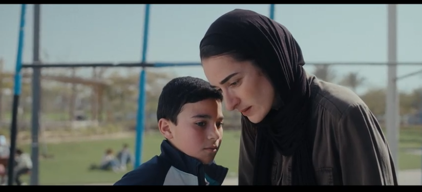 الطفل يوسف مع نيللي