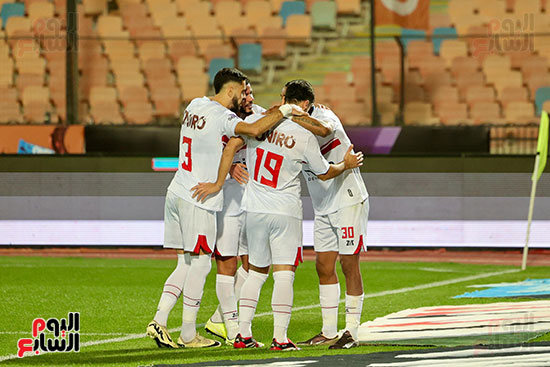 فرحة واحتفال لاعبى الزمالك فرحة واحتفال لاعبى الزمالك