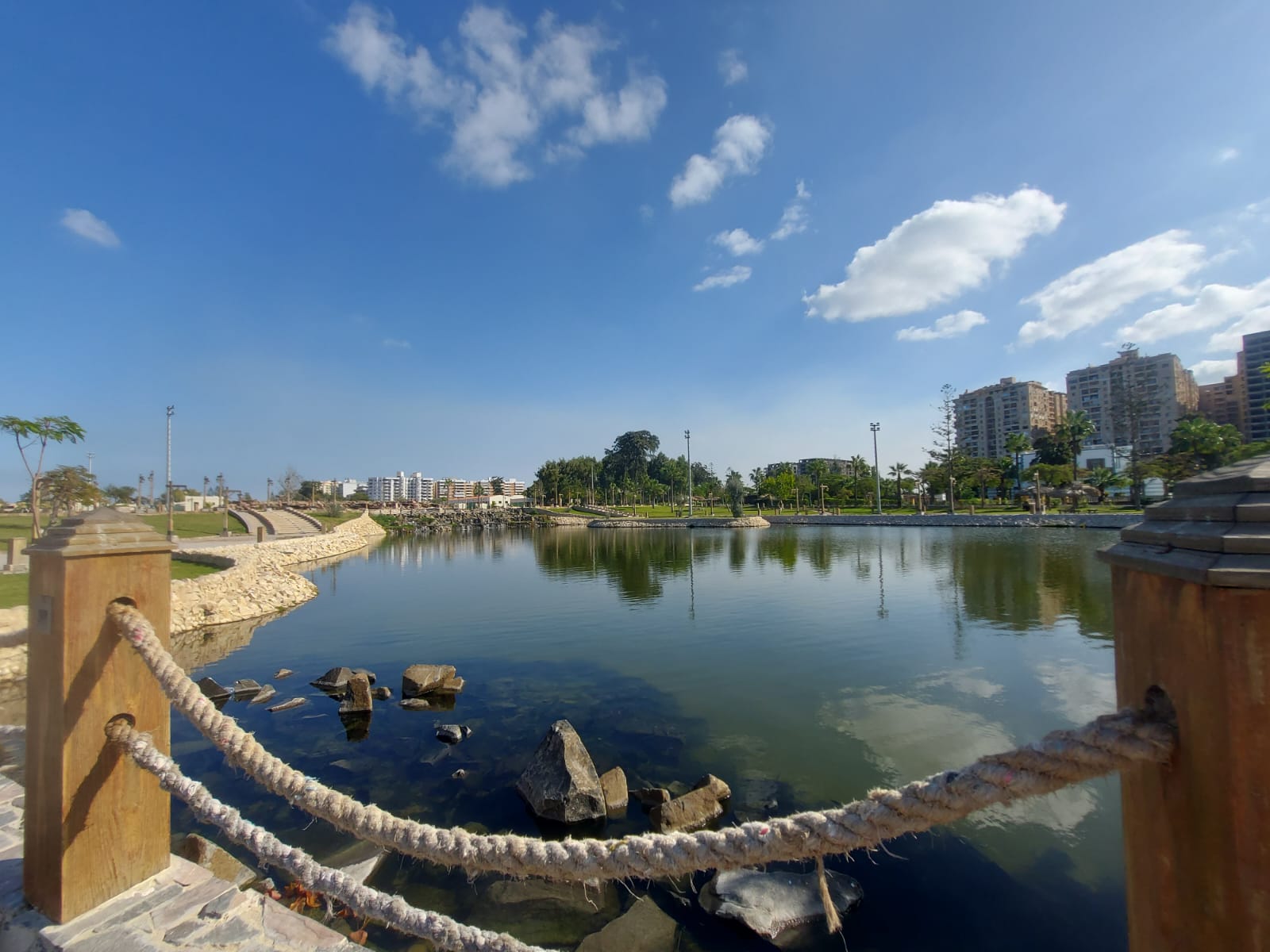 المنتزة متعة التنزه فى الشتاء المنتزة متعة التنزه فى الشتاء
