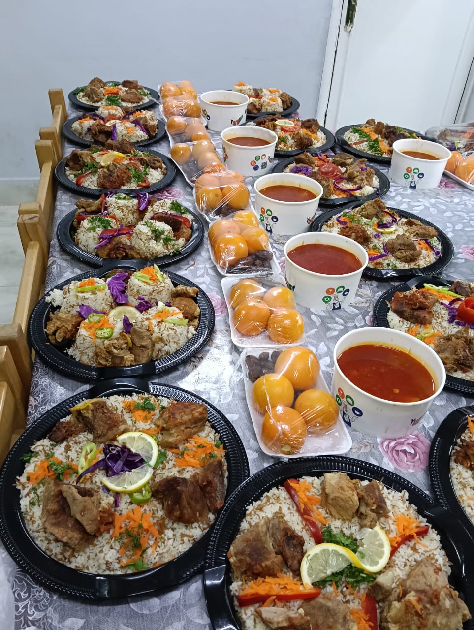 موائد الأفطار 