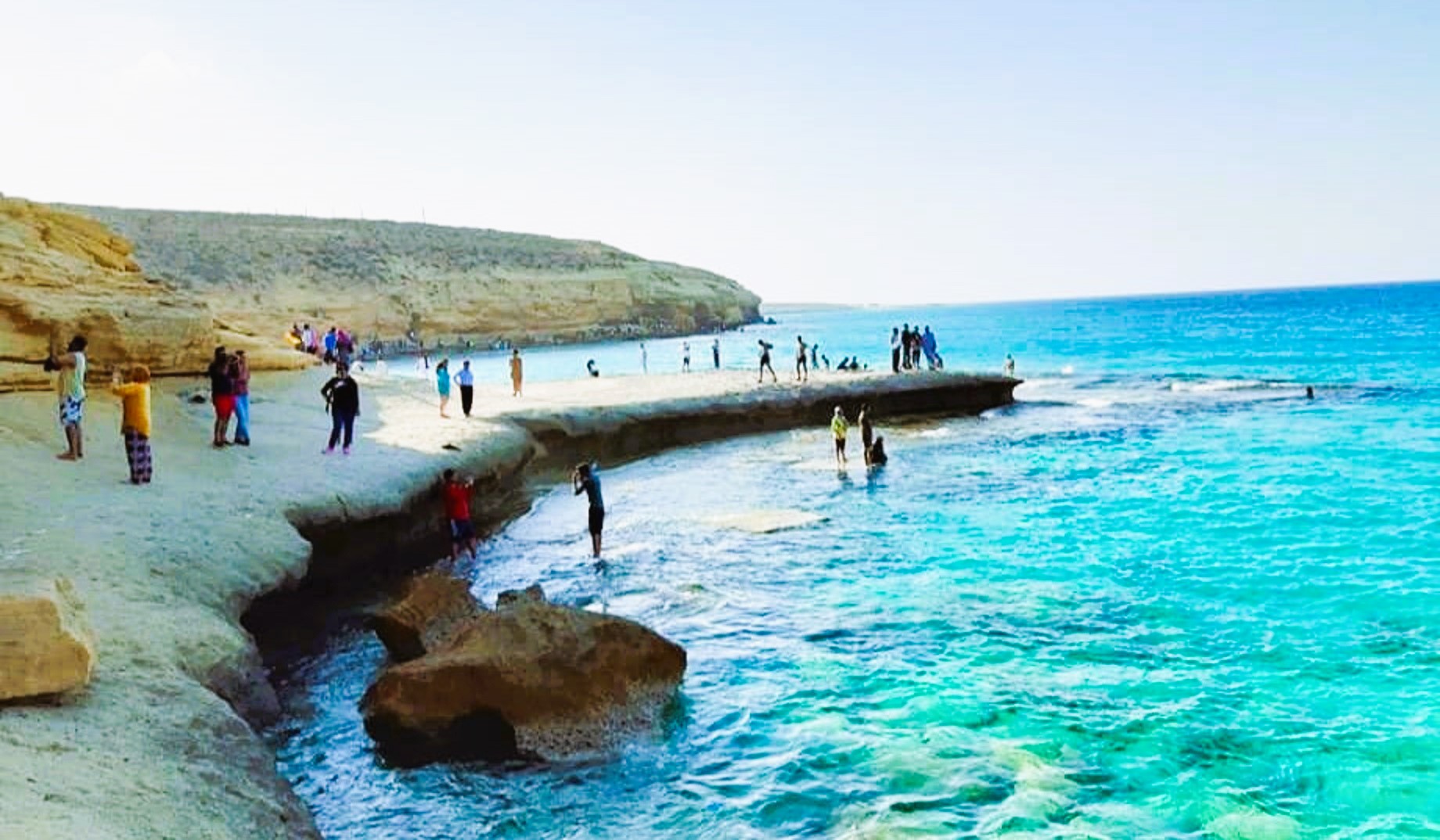 سحر الطبيعة - هضبة عجيبة في مطروح سحر الطبيعة - هضبة عجيبة في مطروح