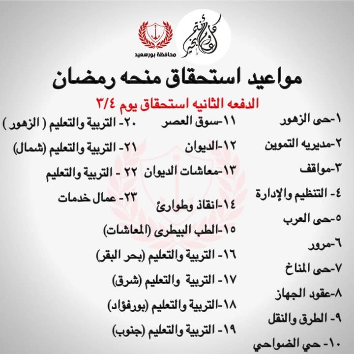 الدفعه الثانية