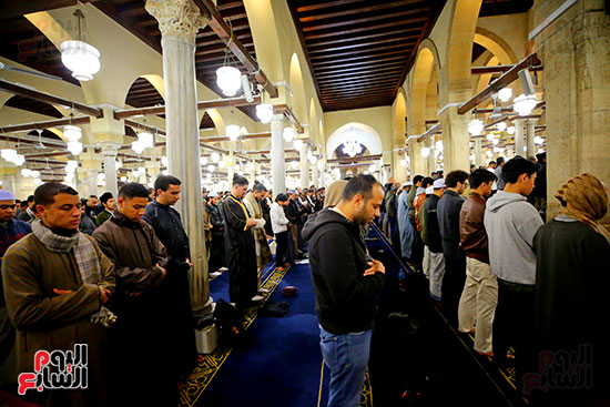 صلاة التراويح بالجامع الأزهر (15)