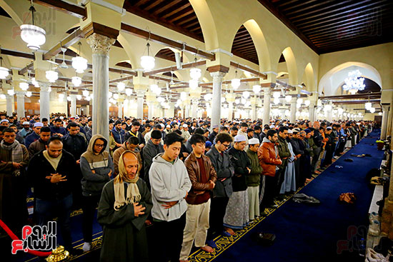 صلاة التراويح بالجامع الأزهر (1)