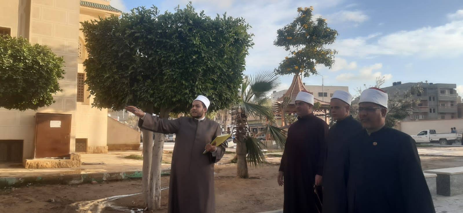 الاوقاف تتابع الساحات الاوقاف تتابع الساحات