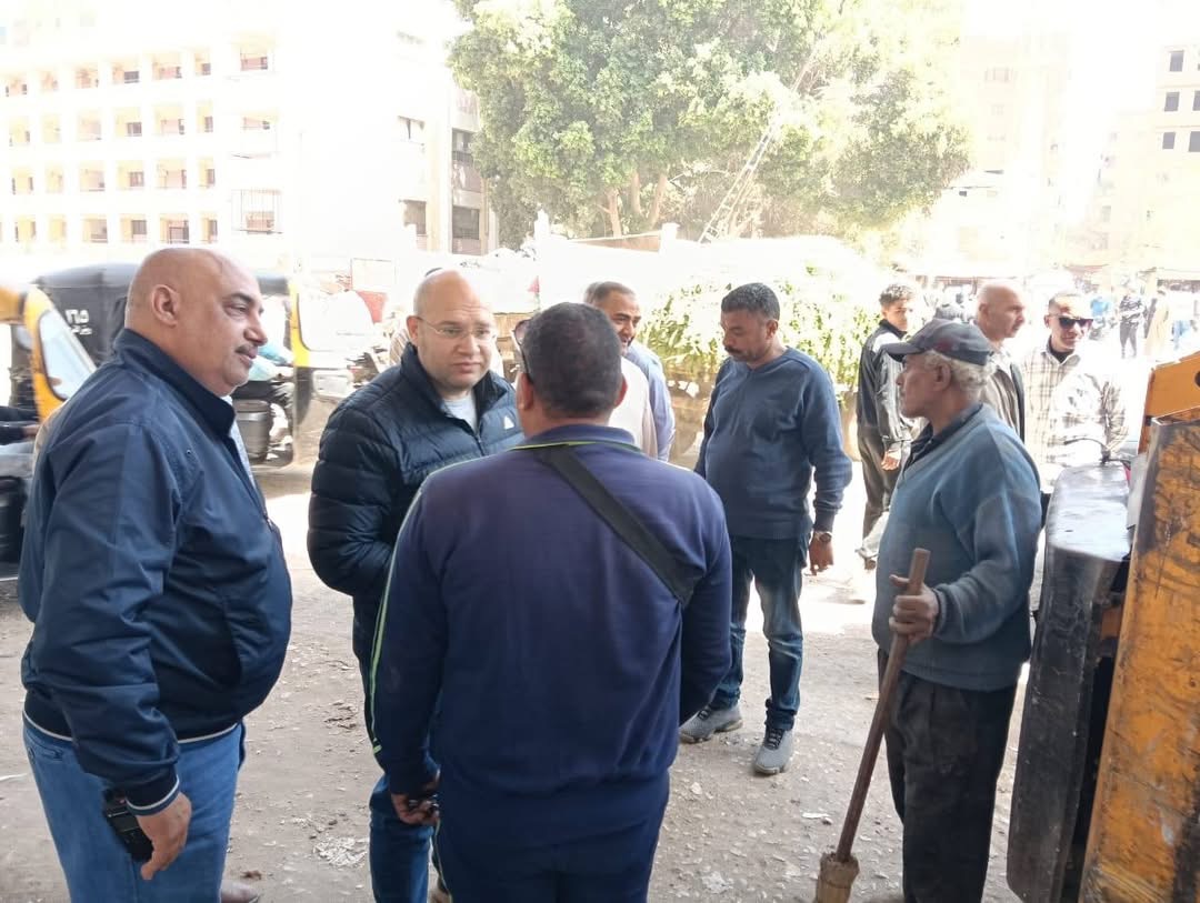 نائب محافظ الجيزة يوجه بتكثيف حملات إزالة الإشغالات نائب محافظ الجيزة يوجه بتكثيف حملات إزالة الإشغالات
