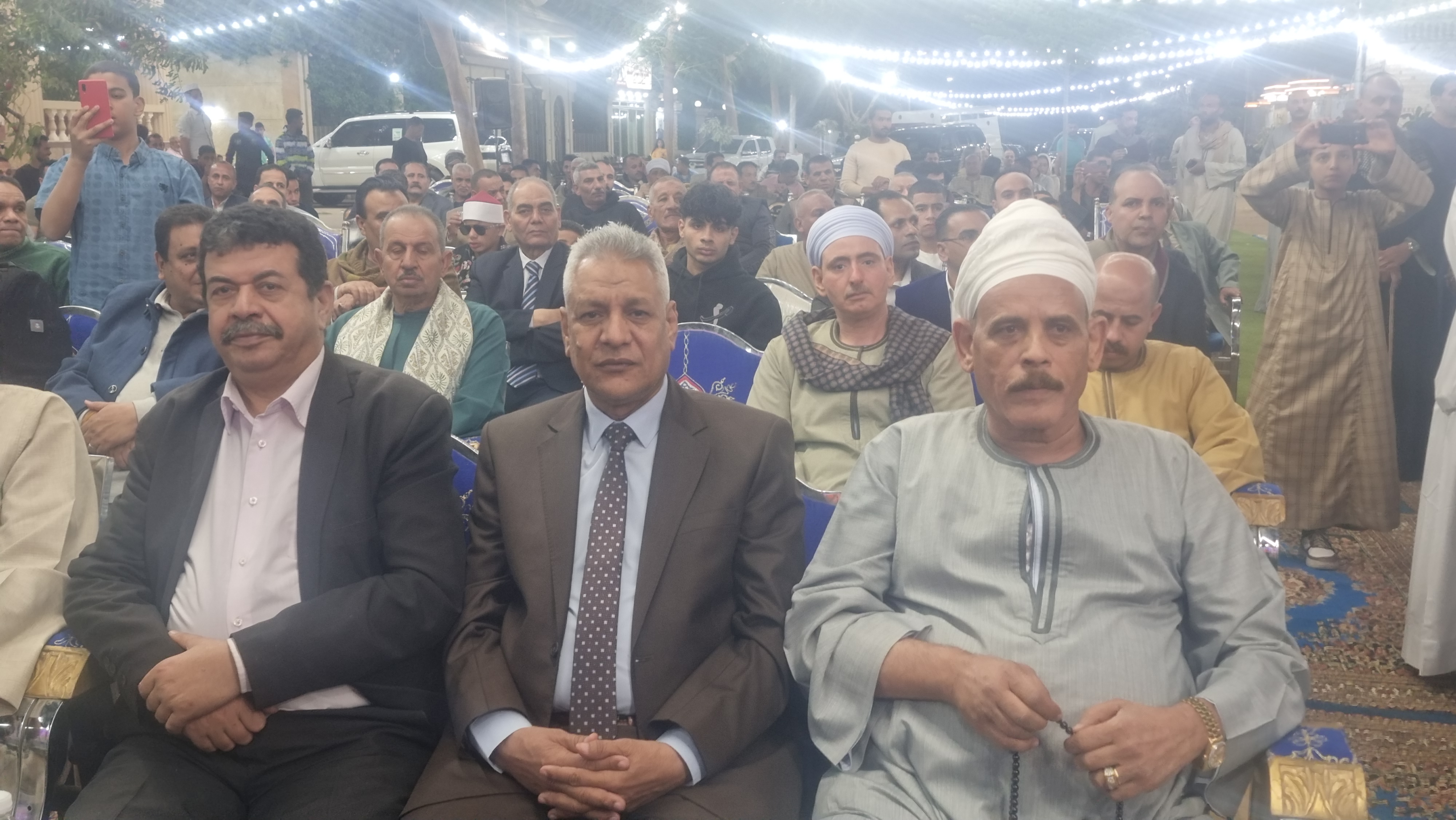 الحضور بحفل التكريم