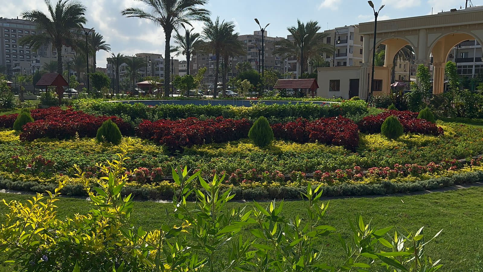 الميدان في حديقة المنتزه