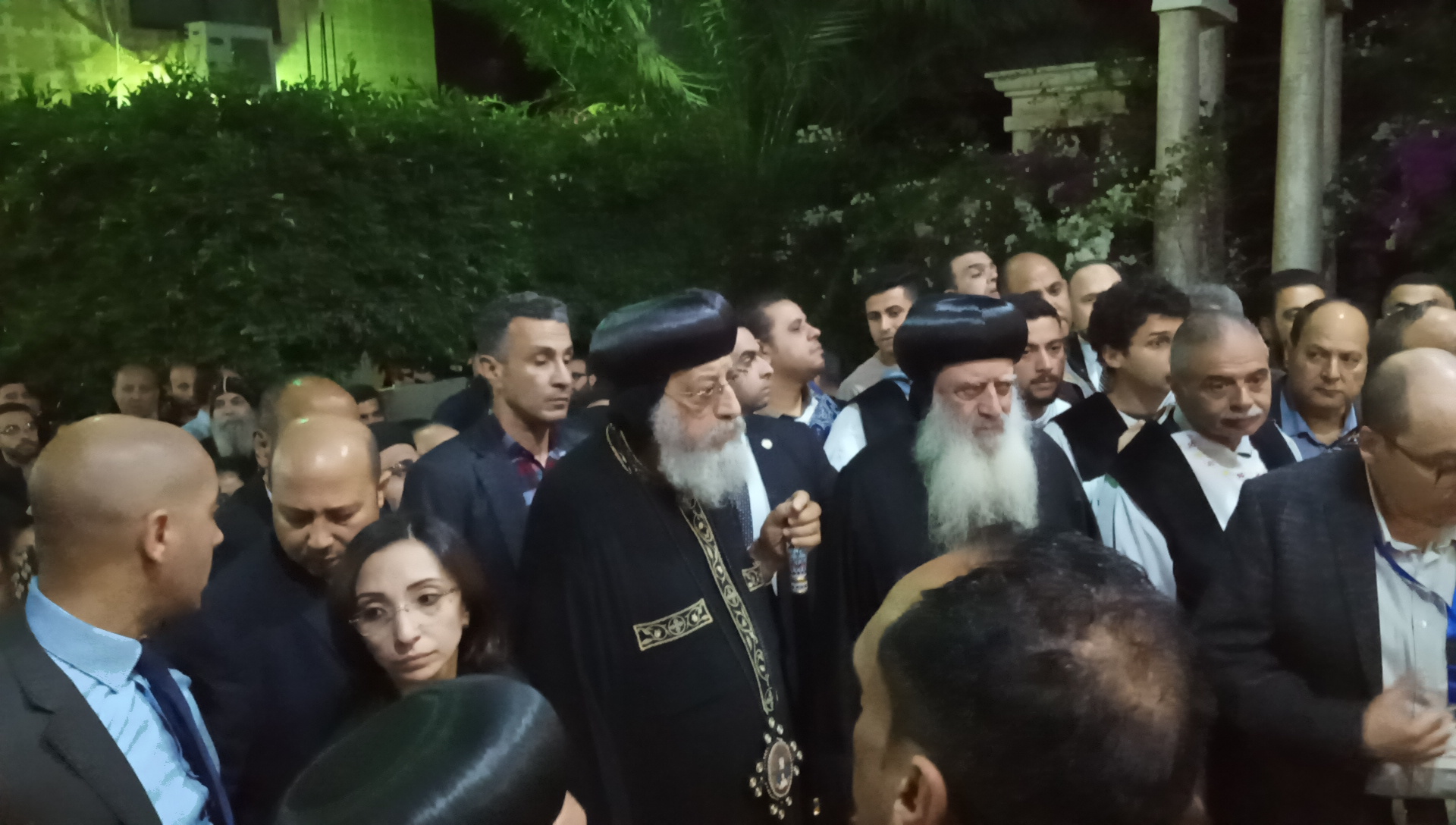 تشييع جثمان الأنبا باخوميوس تشييع جثمان الأنبا باخوميوس