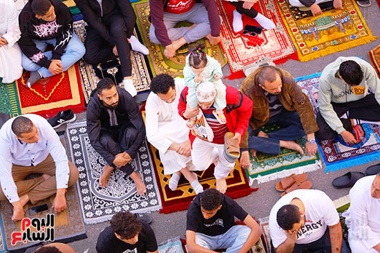 صلاة العيد بمسجد ابو بكر الصديق  (7)