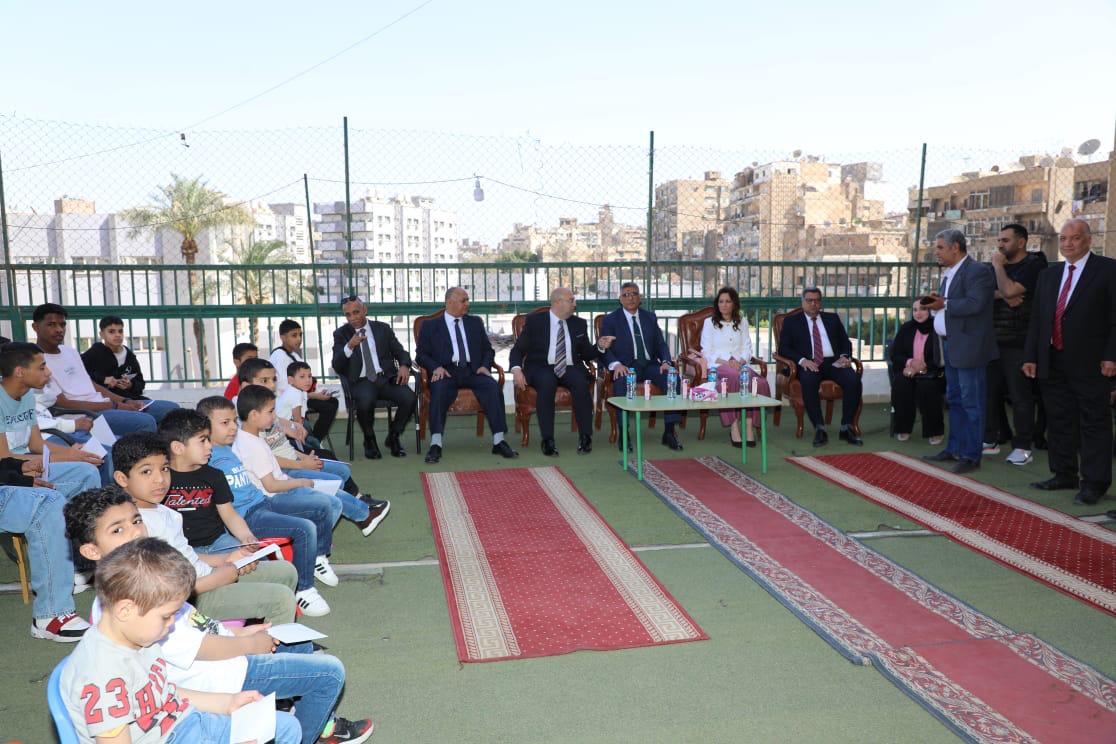 محافظ الجيزة يزور دور الأيتام ورعاية المسنين للتهنئة بعيد الفطر محافظ الجيزة يزور دور الأيتام ورعاية المسنين للتهنئة بعيد الفطر