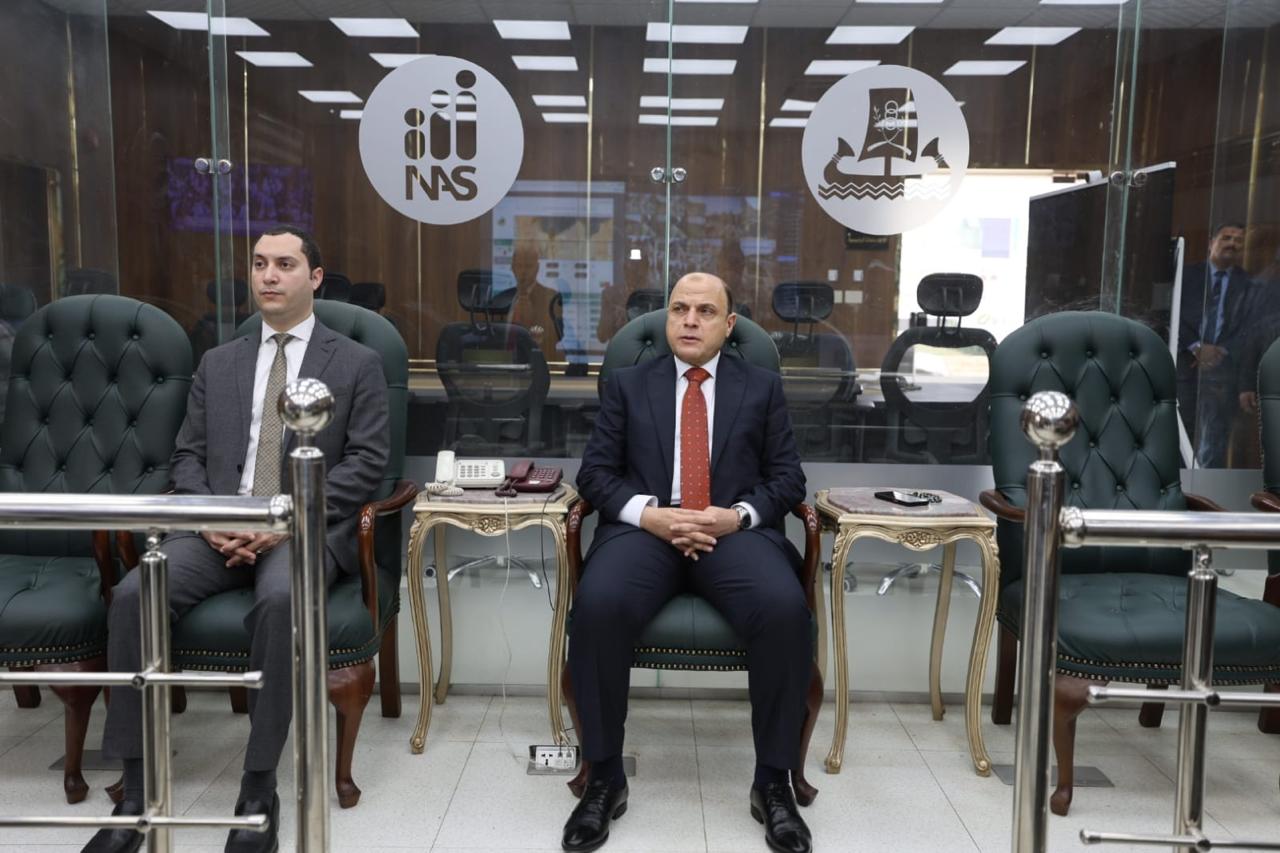 محافظ كفر الشيخ بمركز سيطرة