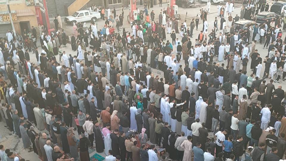 وقفات اهالي سيناء بعد صلاة العيد (5)