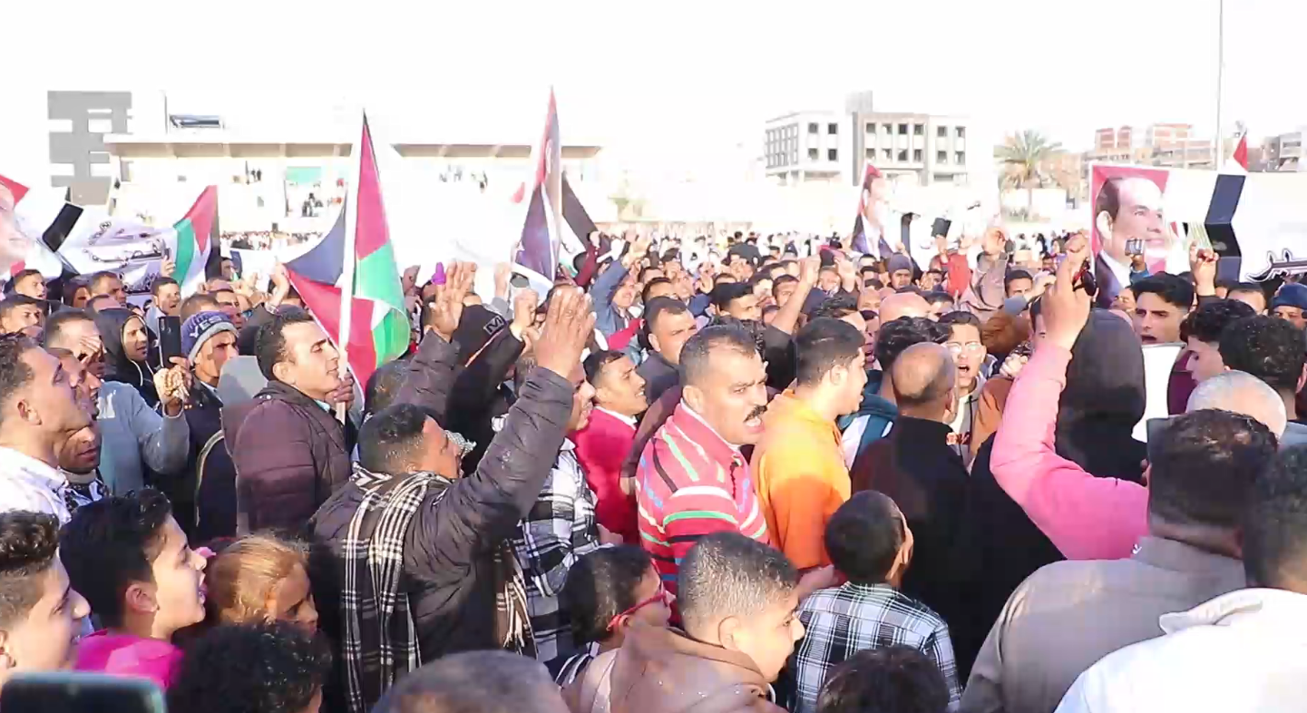 دعم موقف القيادة السياسية في لا لتهجير الفلسطينيين دعم موقف القيادة السياسية في لا لتهجير الفلسطينيين