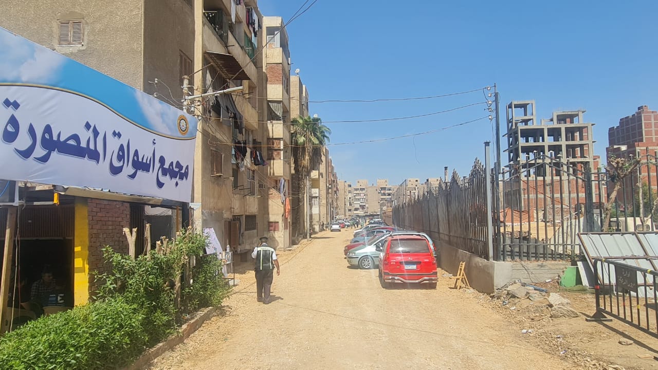 سوق المنصورة الحضارى للسيارات