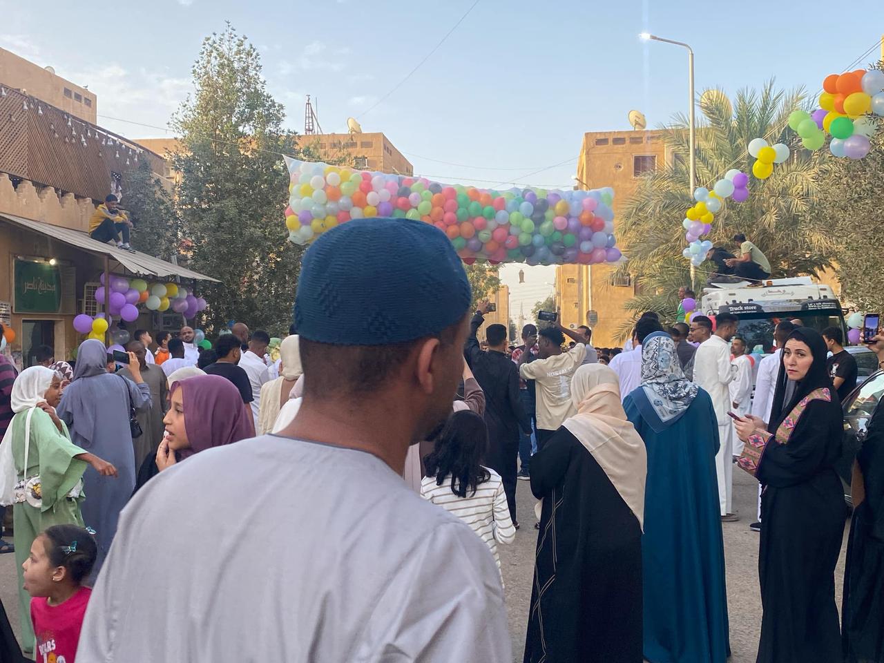 جانب من احتفالات عيد الفطر جانب من احتفالات عيد الفطر
