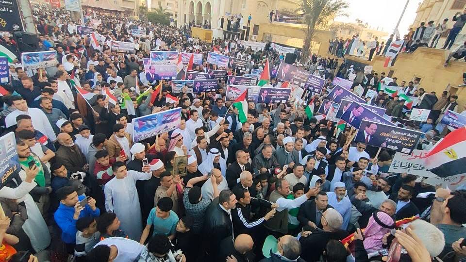 وقفات اهالي سيناء بعد صلاة العيد (15)