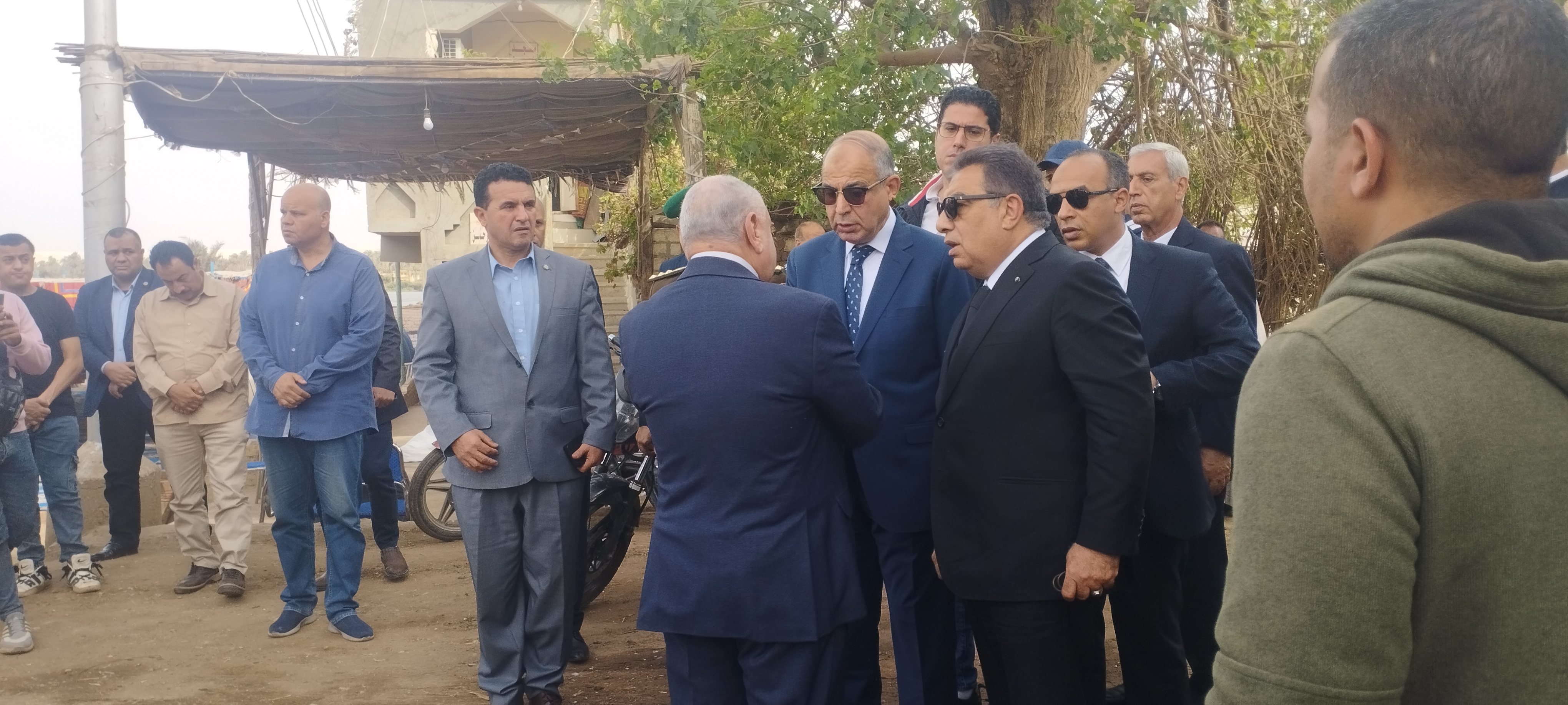 محافظي الدقهلية والمنيا محافظي الدقهلية والمنيا