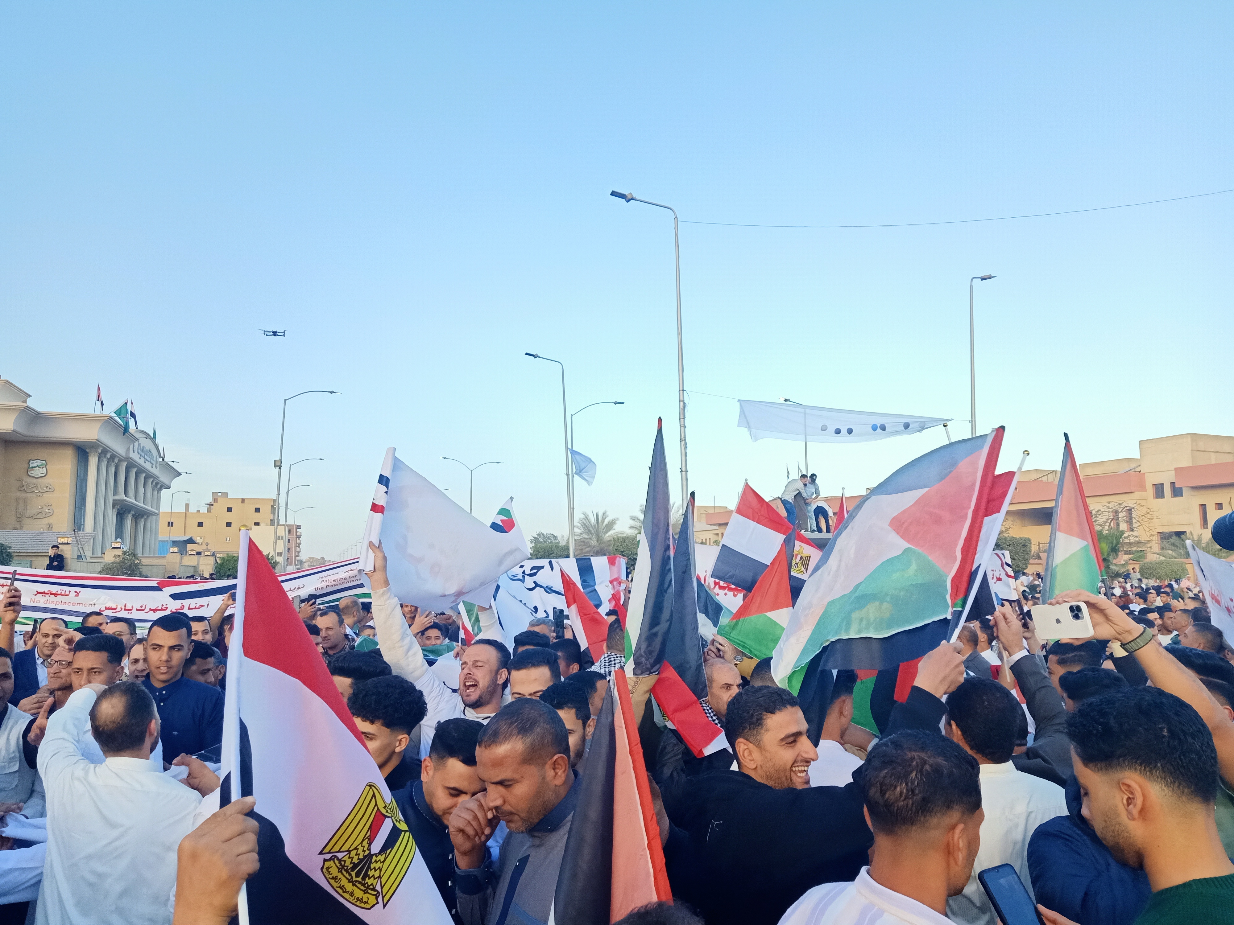 الآلاف من أبناء بنى سويف يرفضون تهجير الفلسطينيين (3)