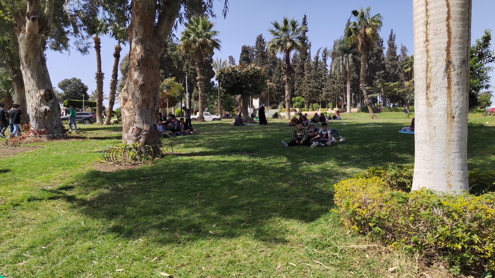إقبال كبير على الحديقة الدولية