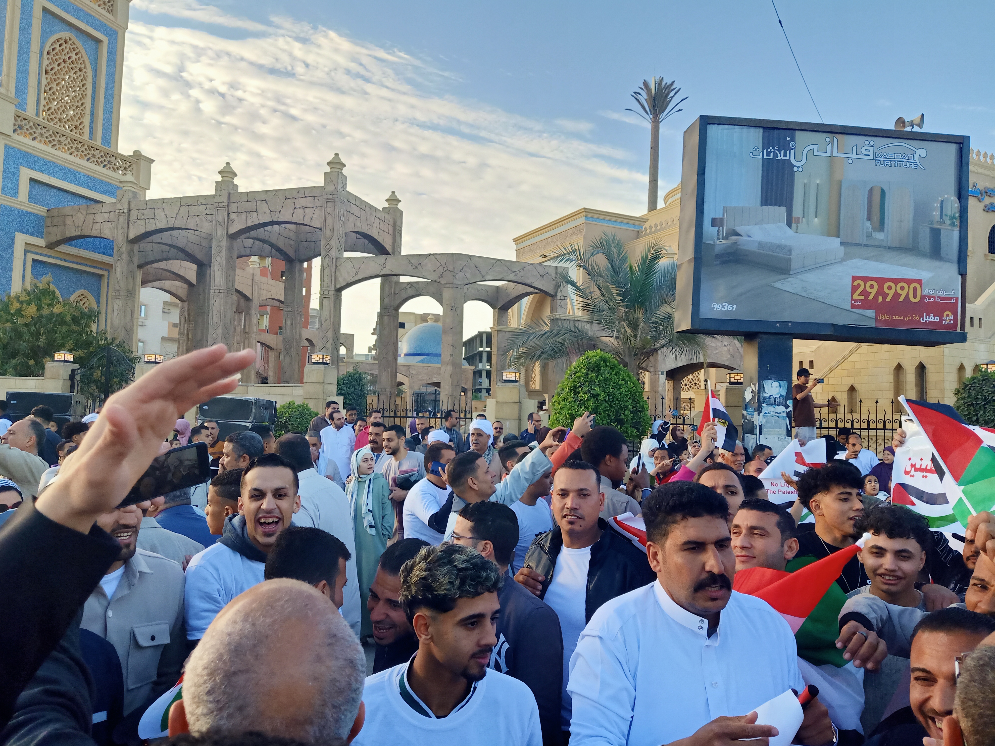 الآلاف من أبناء بنى سويف يرفضون تهجير الفلسطينيين (4)