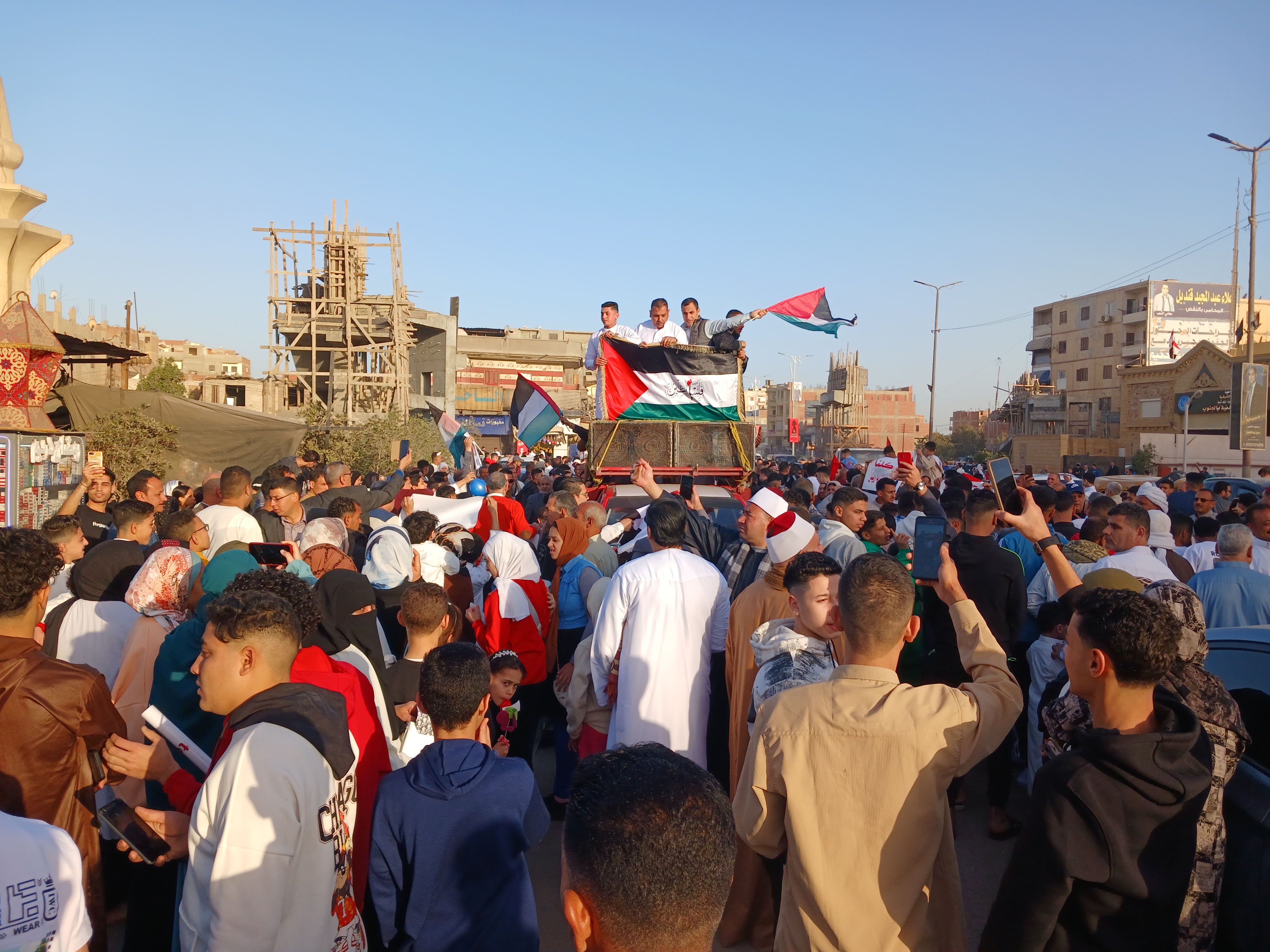 وقفات أهالى الشرقية ضد تهجير الفلسطينيين (5)