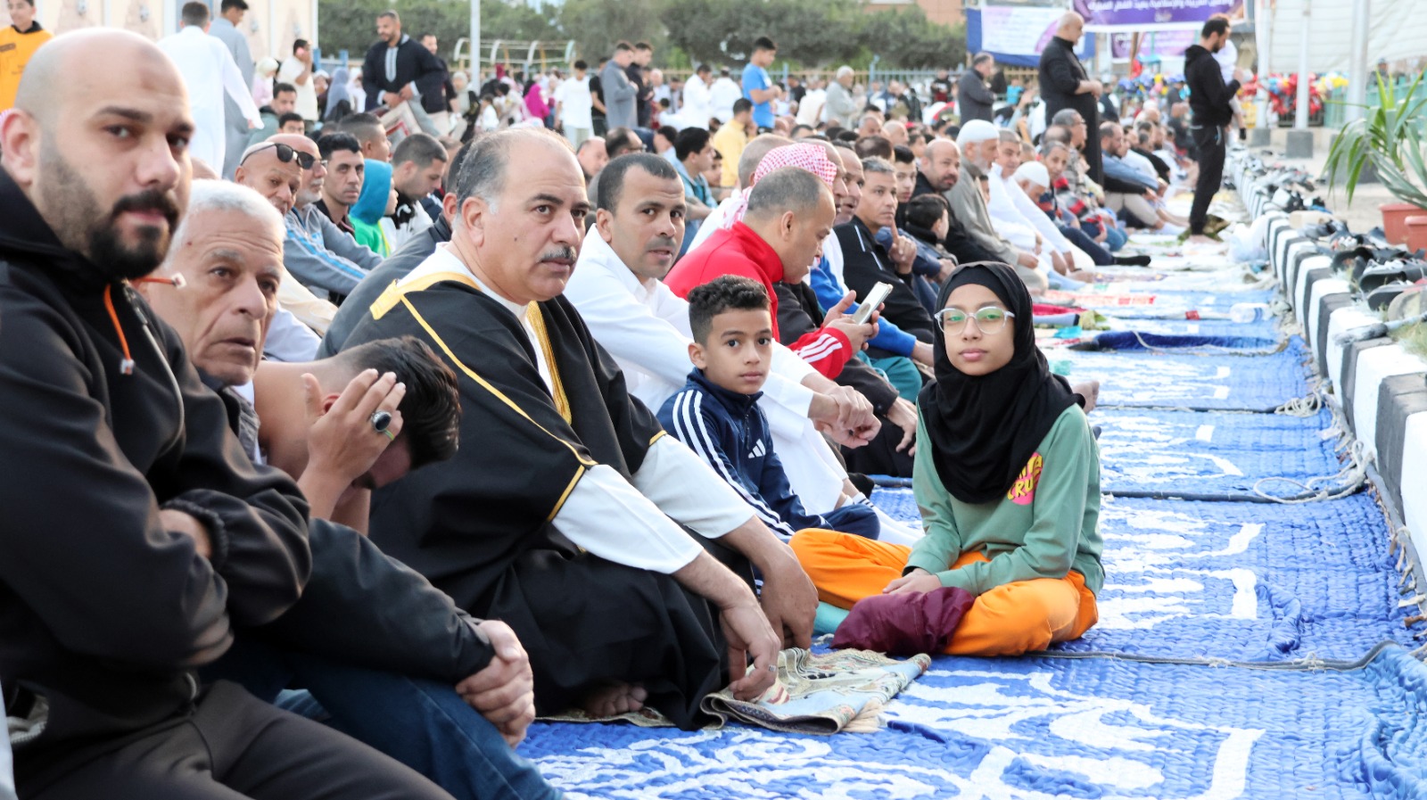 صلاة عيد الفطر المبارك بساحة ستاد الإسماعيلية (14)