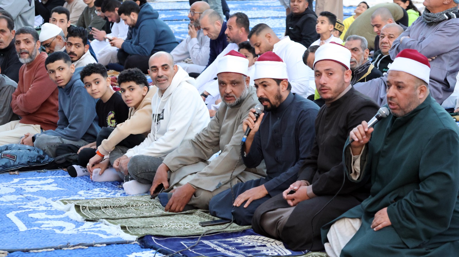 صلاة عيد الفطر المبارك بساحة ستاد الإسماعيلية (2)